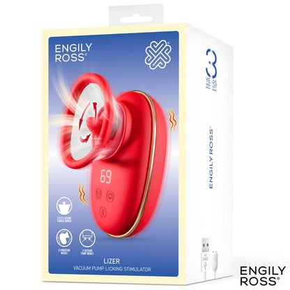 ENGILY ROSS - LIZER STIMULATOR WITH LICKING, VACUUM PUMP AND VIBRATION