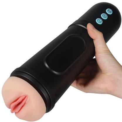JUICY LAMOUR - LOCKER MASTURBATOR WITH VIBRATING AND SUCKING EFECT