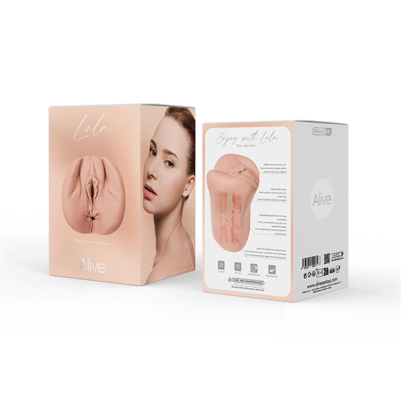 ALIVE - LOLA SUPER REALISTIC MASTURBADOR L