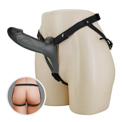 PRETTYLOVE - LONDON UNIVERSAL STRAPON HARNESS WITH HOLLOW DILDO 6.6