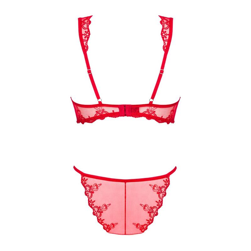 OBSESSIVE - LONESIA LACE BRA SET WITH THONG