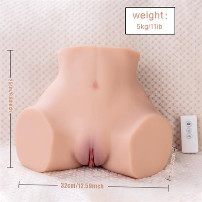 XISE - LORNA TORSO WITH VIBRATION AND SUCKING EFECT 5 KG