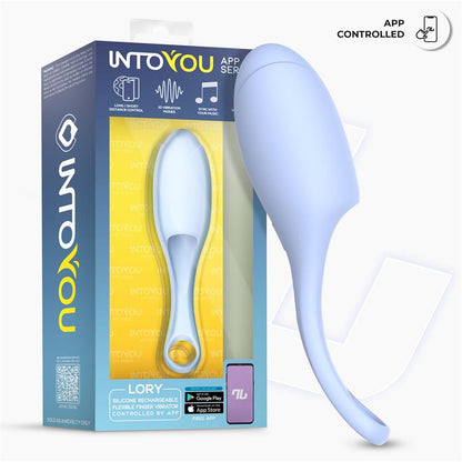 INTOYOU APP SERIES - LORY FLEXIBLE FINGER VIBRATOR WITH APP