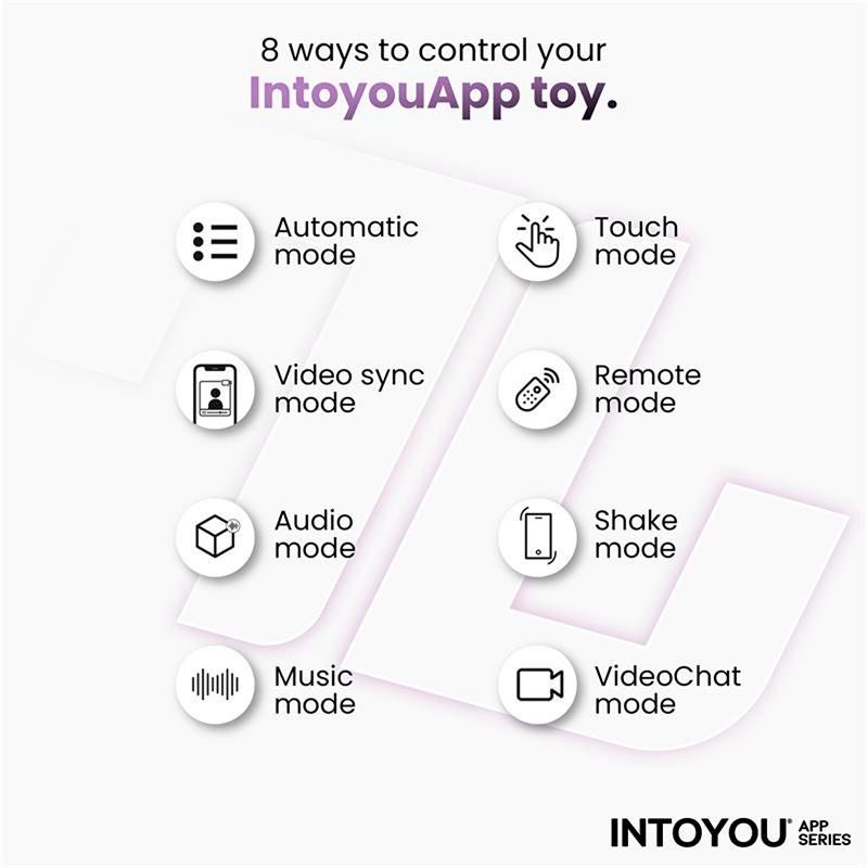 INTOYOU APP SERIES - LORY FLEXIBLE FINGER VIBRATOR WITH APP
