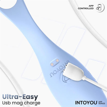 INTOYOU APP SERIES - LORY FLEXIBLE FINGER VIBRATOR WITH APP