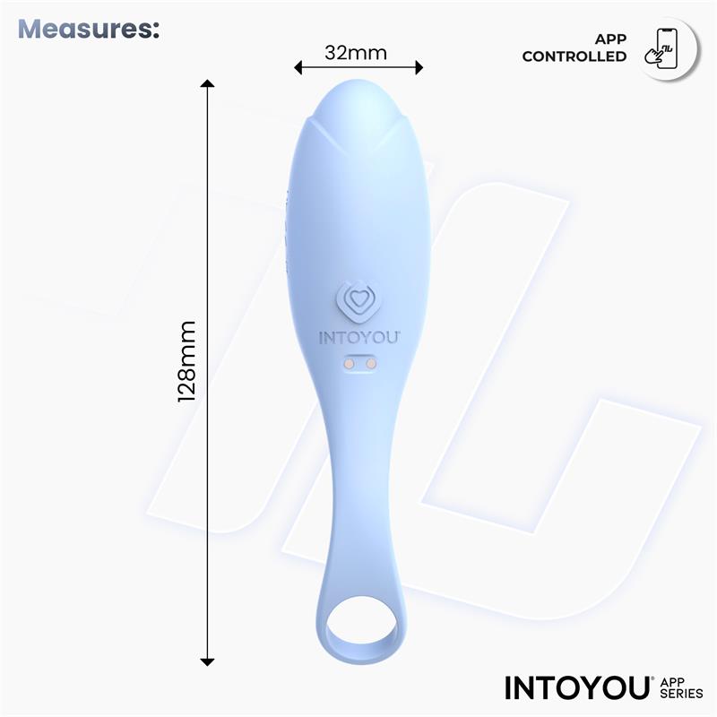 INTOYOU APP SERIES - LORY FLEXIBLE FINGER VIBRATOR WITH APP