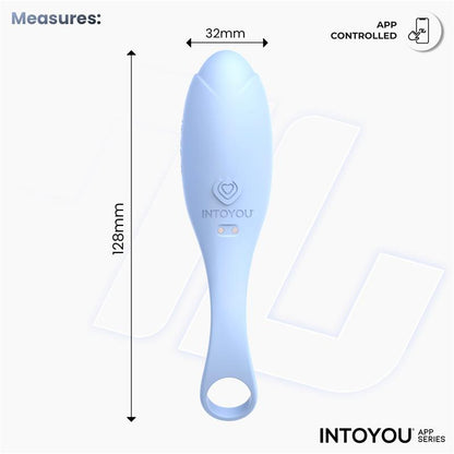 INTOYOU APP SERIES - LORY FLEXIBLE FINGER VIBRATOR WITH APP