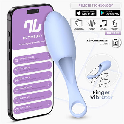 INTOYOU APP SERIES - LORY FLEXIBLE FINGER VIBRATOR WITH APP