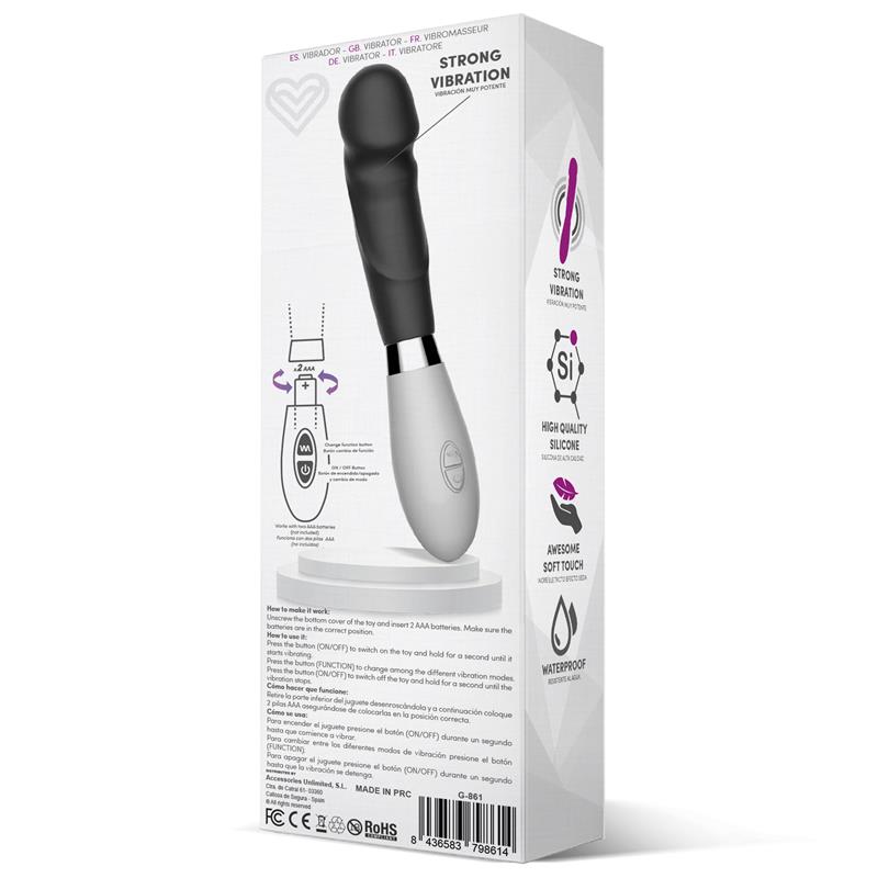 LATETOBED - LOUVER VIBE SILICONE BLACK