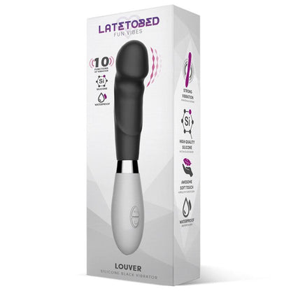 LATETOBED - LOUVER VIBE SILICONE BLACK