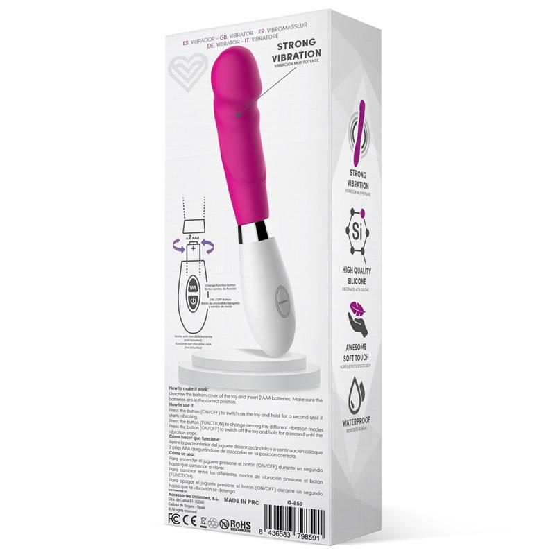 LATETOBED - LOUVER VIBE SILICONE PINK