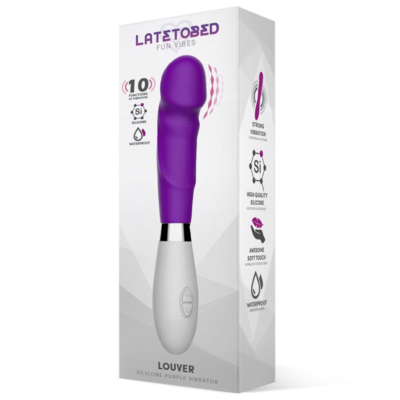 LATETOBED - LOUVER VIBE SILICONE PURPLE