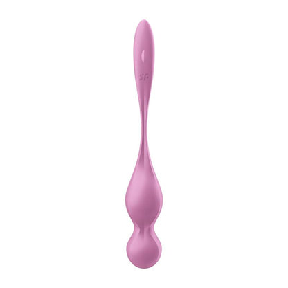 SATISFYER - LOVE BIRDS 1 KEGEL BALLS WITH APP PINK