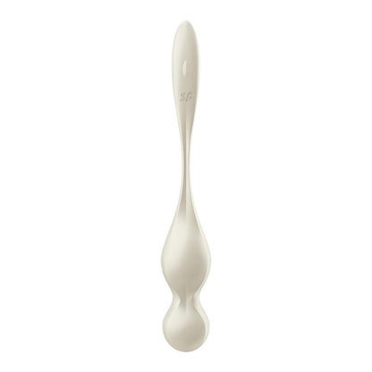 SATISFYER - LOVE BIRDS 1 KEGEL BALLS WITH APP WHITE