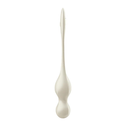 SATISFYER - LOVE BIRDS 1 KEGEL BALLS WITH APP WHITE
