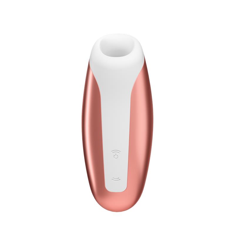 SATISFYER - LOVE BREEZE SUCKER WITH VIBRATION COPPER