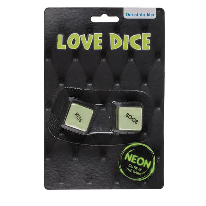 OOTB - LOVE DICE ENGLISH VERSION GLOW IN THE DARK