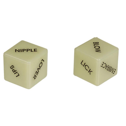 OOTB - LOVE DICE ENGLISH VERSION GLOW IN THE DARK