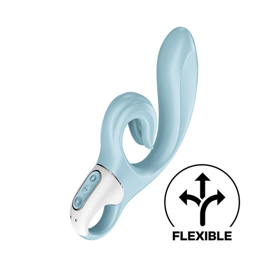 SATISFYER - LOVE ME BLUE RABBIT VIBRATOR