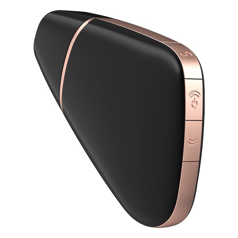 SATISFYER - LOVE TRIANGLE CLITORIS SUCKER BLACK
