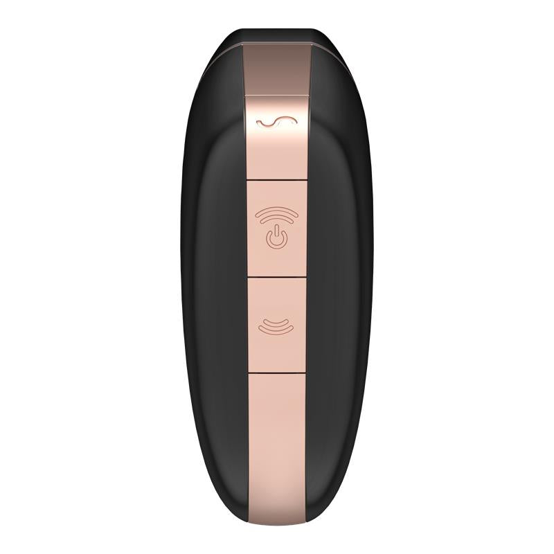 SATISFYER - LOVE TRIANGLE CLITORIS SUCKER BLACK