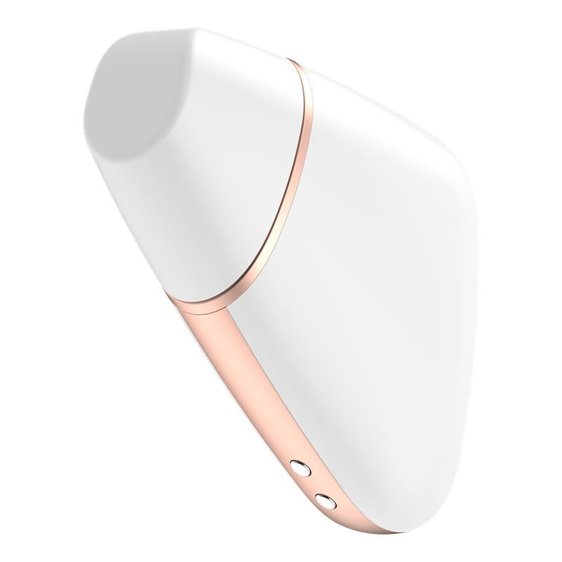 SATISFYER - LOVE TRIANGLE CLITORIS SUCKER WHITE