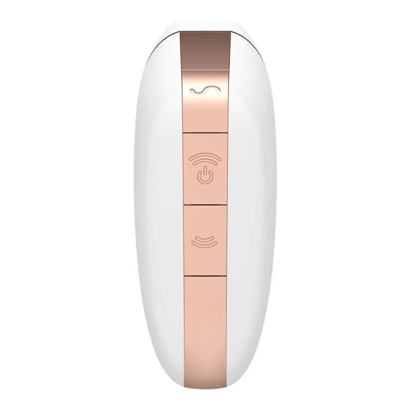 SATISFYER - LOVE TRIANGLE CLITORIS SUCKER WHITE