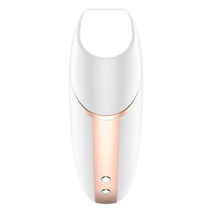 SATISFYER - STIMULATEUR CLITORIDIEN LOVE TRIANGLE BLANC