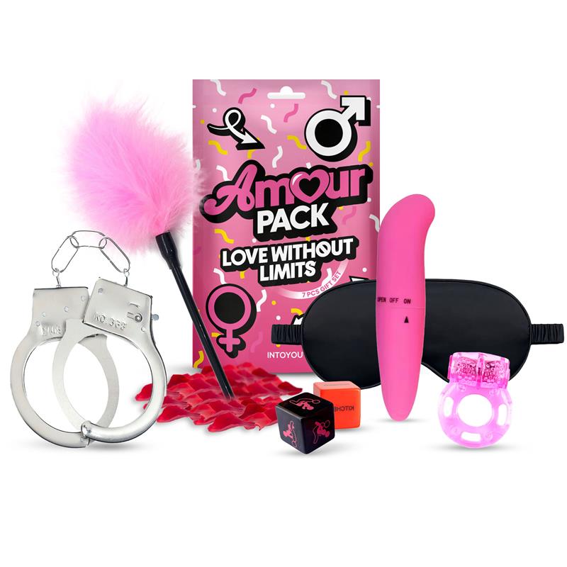 AMOUR PACK - LOVE WITHOUT LIMITS 7 PCS. GIFT SET