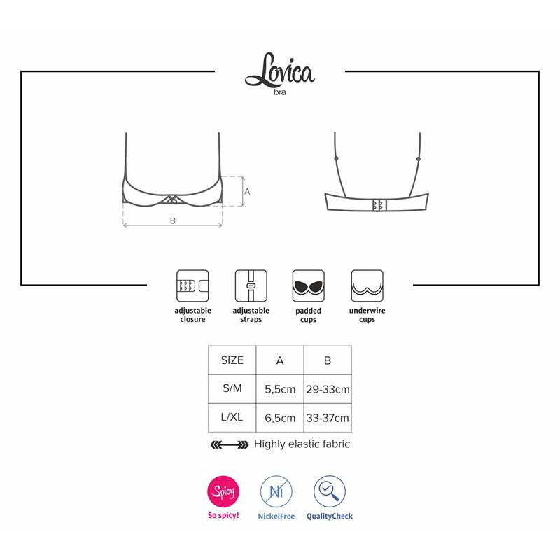 OBSESSIVE - LOVICA HALF BRA