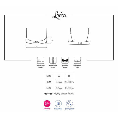 OBSESSIVE - LOVICA HALF BRA