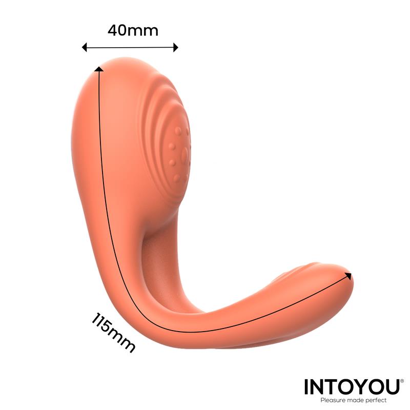 INTOYOU - LOVIT VIBRATING COUPLE TOY FLEXIBLE WITH REMOTE CONTROL