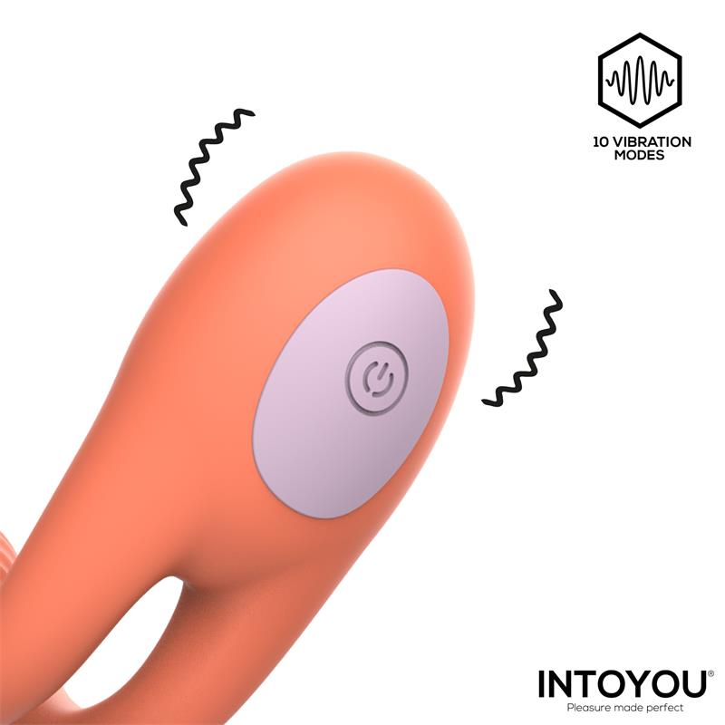 INTOYOU - LOVIT VIBRATING COUPLE TOY FLEXIBLE WITH REMOTE CONTROL