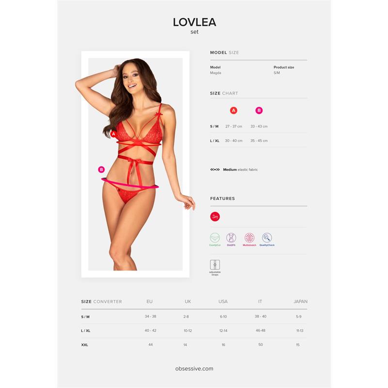 OBSESSIVE - LOVLEA 2 PIECES SET