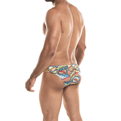 CUT4MEN - LOW RISE BIKINI BRIEF PROVOCATIVE CARTOON
