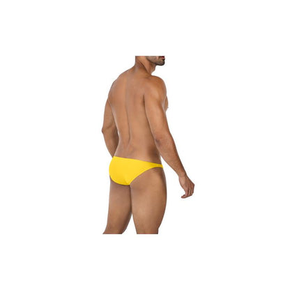 CUT4MEN - LOW RISE BULGE BRIEF C4MSPXBUL01 YELLOW SIZE S