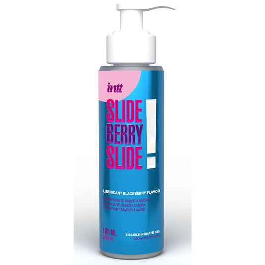 INTT - LUBRICANT BLACKBERRY WATER-BASED KISSABLE 100ML