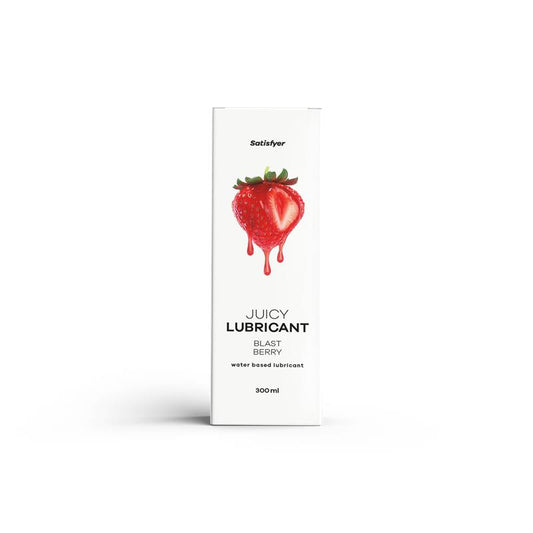 SATISFYER - WATER BASED LUBRICANT 300 ML BLAST BERRY-CL.6