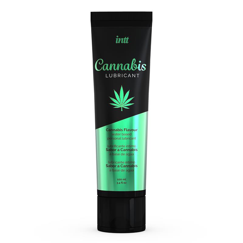 INTT - LUBRIFICANT WATER BASED CANNABIS FLAVOUR 100 ML