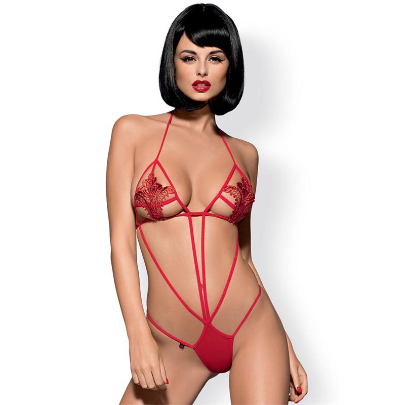 OBSESSIVE - LUIZA TEDDY RED SIZE S/M