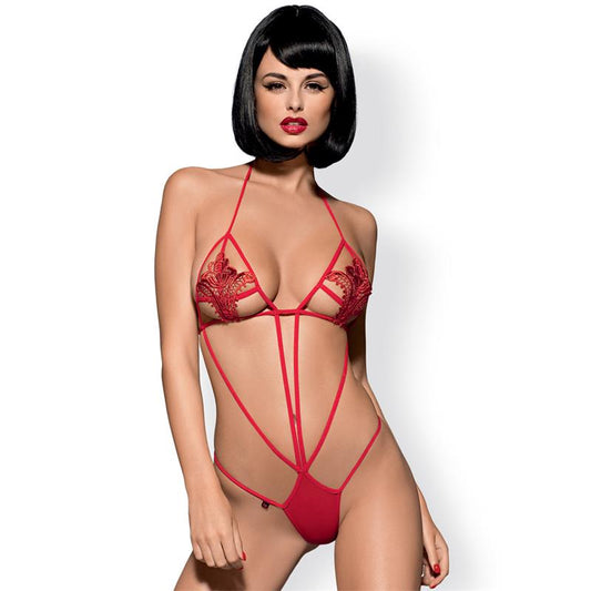OBSESSIVE - LUIZA TEDDY RED SIZE S/M