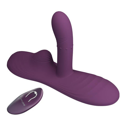 PRETTYLOVE - LUKA SEAT WITH VIBRATOR, FINGER, HEAT EFFECT AND ROTATING BEADS