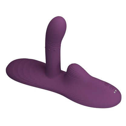 PRETTYLOVE - LUKA SEAT WITH VIBRATOR, FINGER, HEAT EFFECT AND ROTATING BEADS