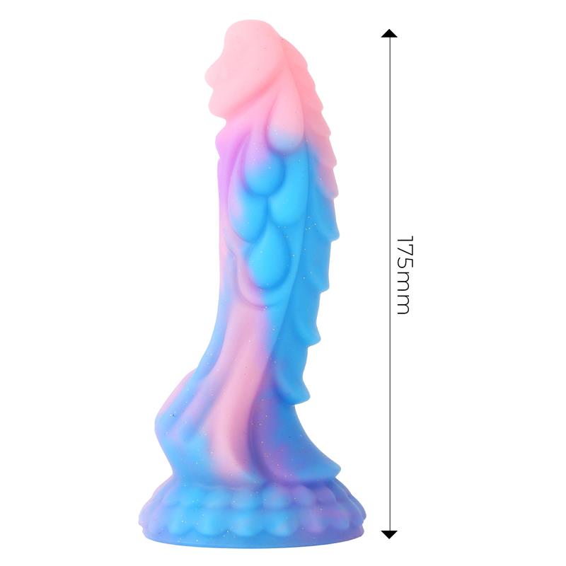 DILDOX BY ENGILY ROSS - LUMINISCENT DRAGON SHAPED DILDO 18 CM