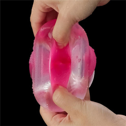 LOVETOY - LUMINO PLAY MASTURBATOR PINK GLOW 6.0