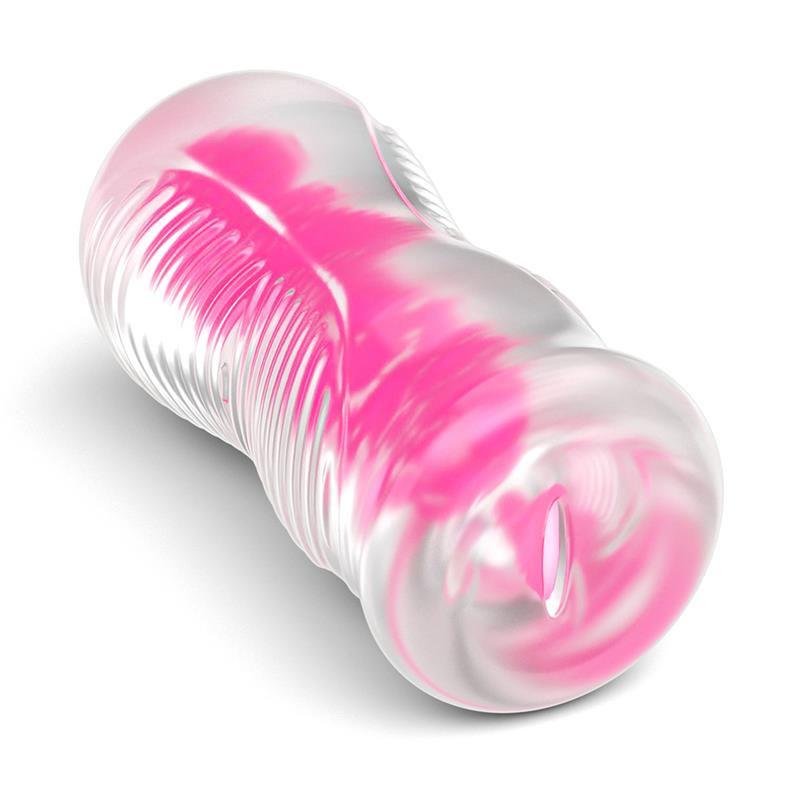 LOVETOY - LUMINO PLAY MASTURBATOR PINK GLOW 6.0