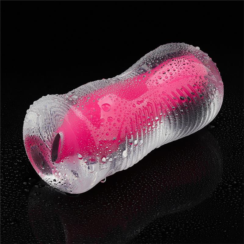 LOVETOY - LUMINO PLAY MASTURBATOR PINK GLOW 6.0