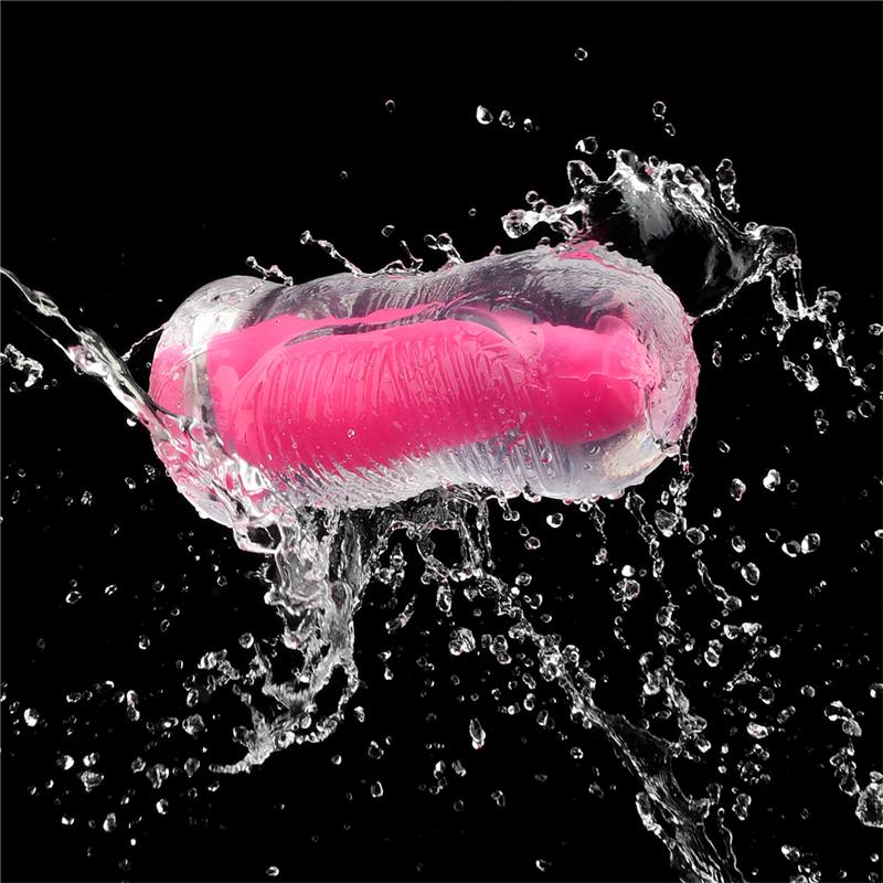 LOVETOY - LUMINO PLAY MASTURBATOR PINK GLOW 6.0