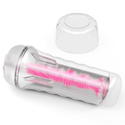 LOVETOY - LUMINO PLAY MASTURBATOR PINK GLOW 8.5