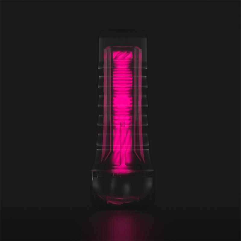 LOVETOY - LUMINO PLAY MASTURBATOR PINK GLOW 8.5